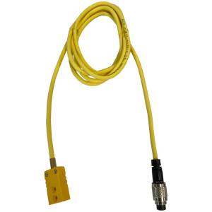 Patch Cable, Thermocouple 1.5m 712 3-Pin/m to K-Style/f