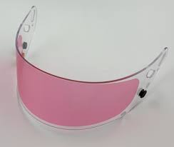 GP-7 SHIELD, ANTI-FOG (HD-PINK) CLEAR