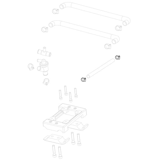 OTK WATER PUMP CLAMP - 12x20mm